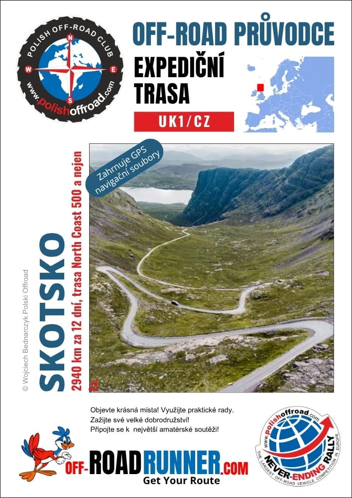 OFF-ROAD PRUVODCE SKOTSKO UK1/CZ