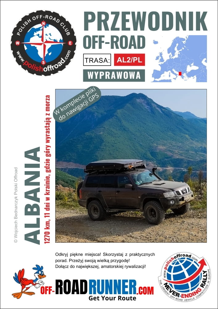
Przewodnik Off-Rroad Albania AL2PL