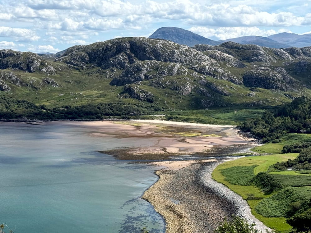 Offroad-Route 4x4 - Strand in Schottland