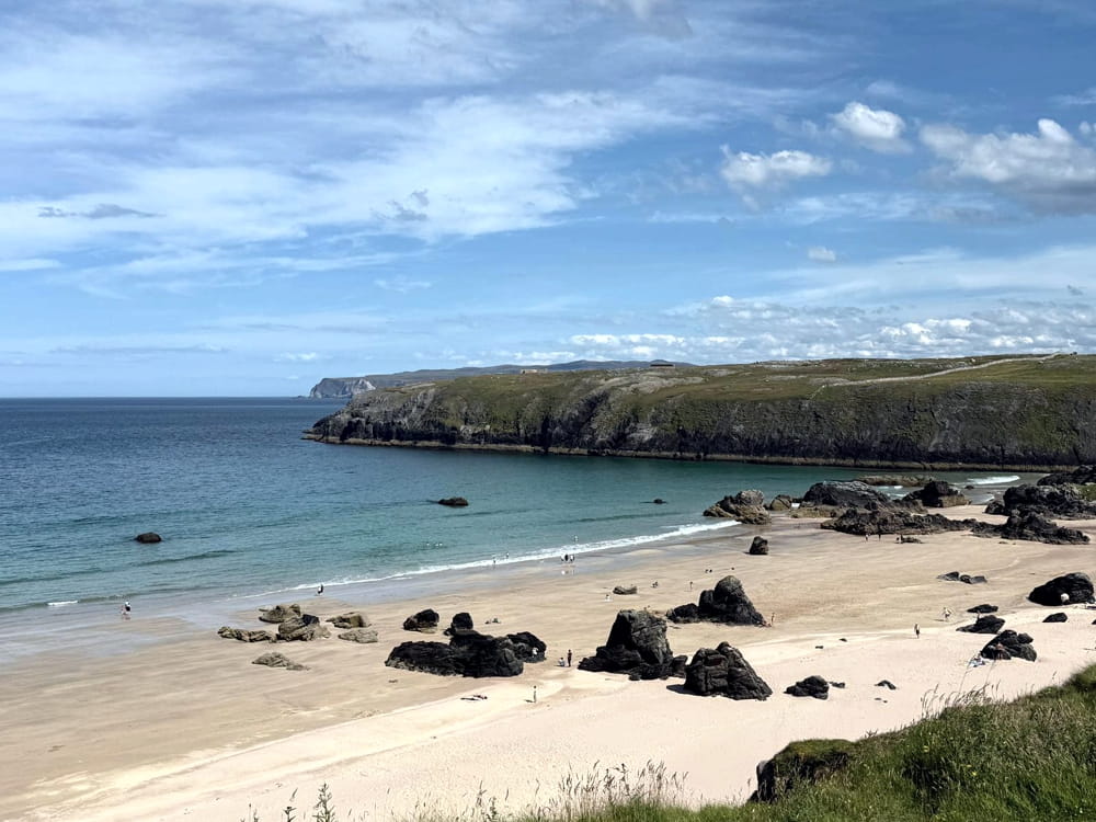 Offroad-Route 4x4 - Strand in Schottland