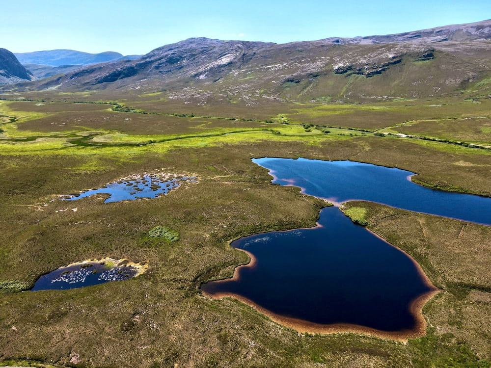 Offroad-Route in Schottland - Landschaft im Norden