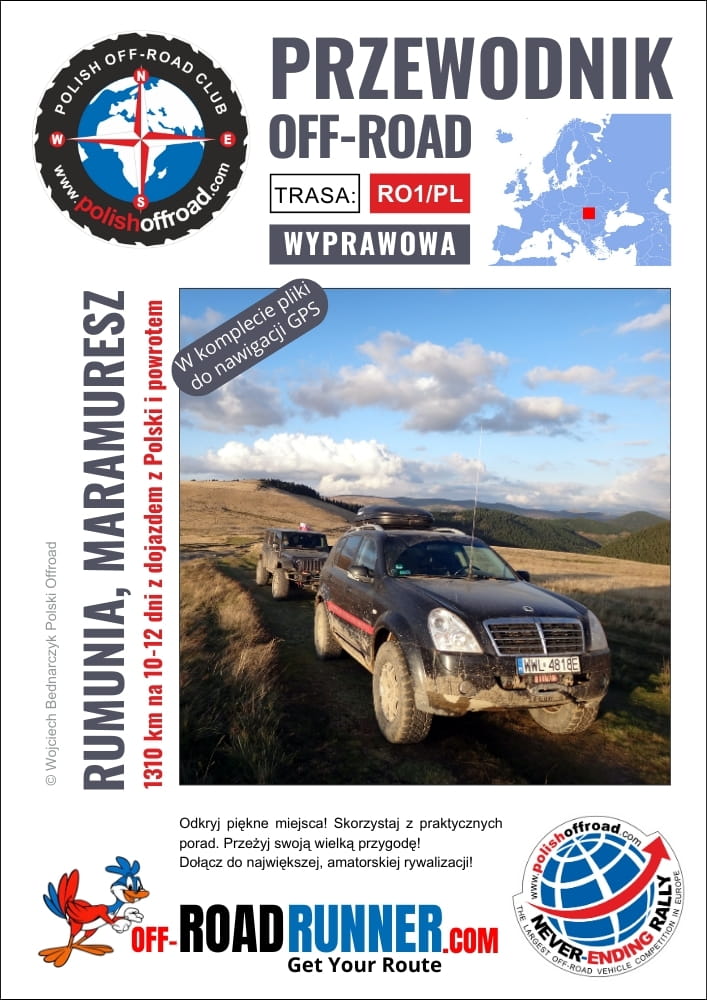 wyprawowa trasa offroad Rumunia Maramuresz PL1PL