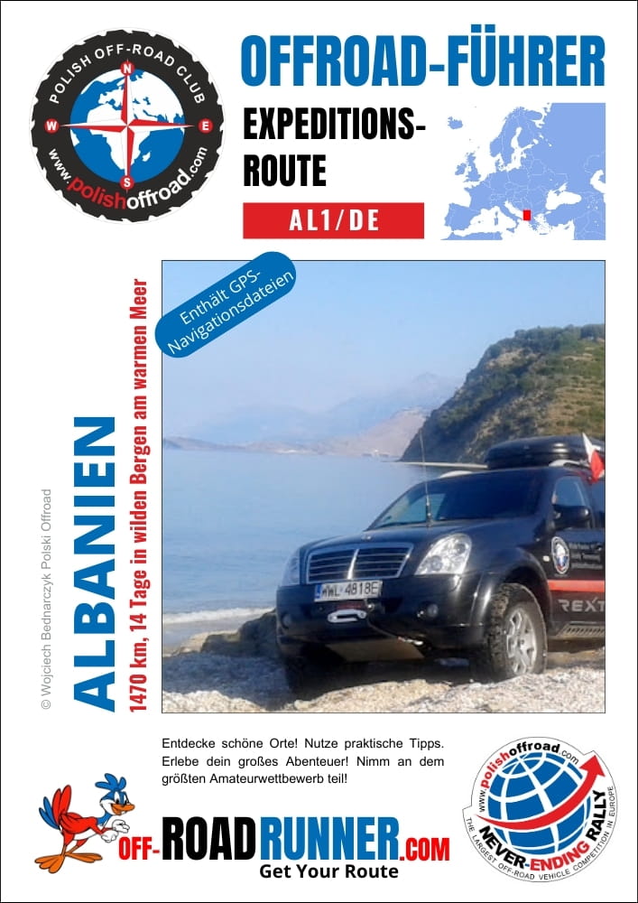 Offroad Fuhrer ALBANIEN AL1DE