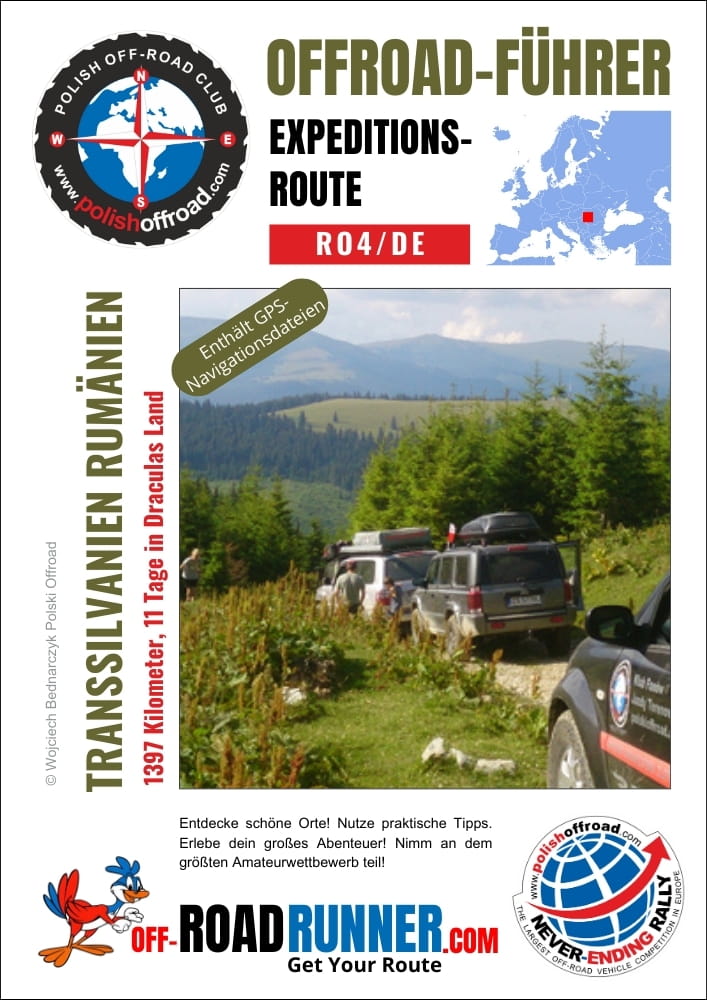 Offroad Fuhrer TRANSSILVANIEN RUMANIEN RO4DE