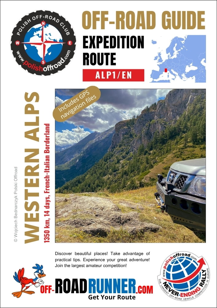 Off-Road Guide Western Alps ALP1EN