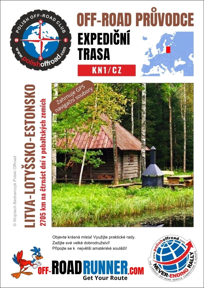 Off-Road Pruvodce Litva-Lotyssko-Estonsko