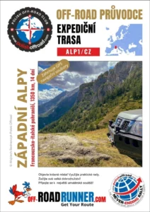 off-road pruvodce Zapadni Alpy ALP1CZ