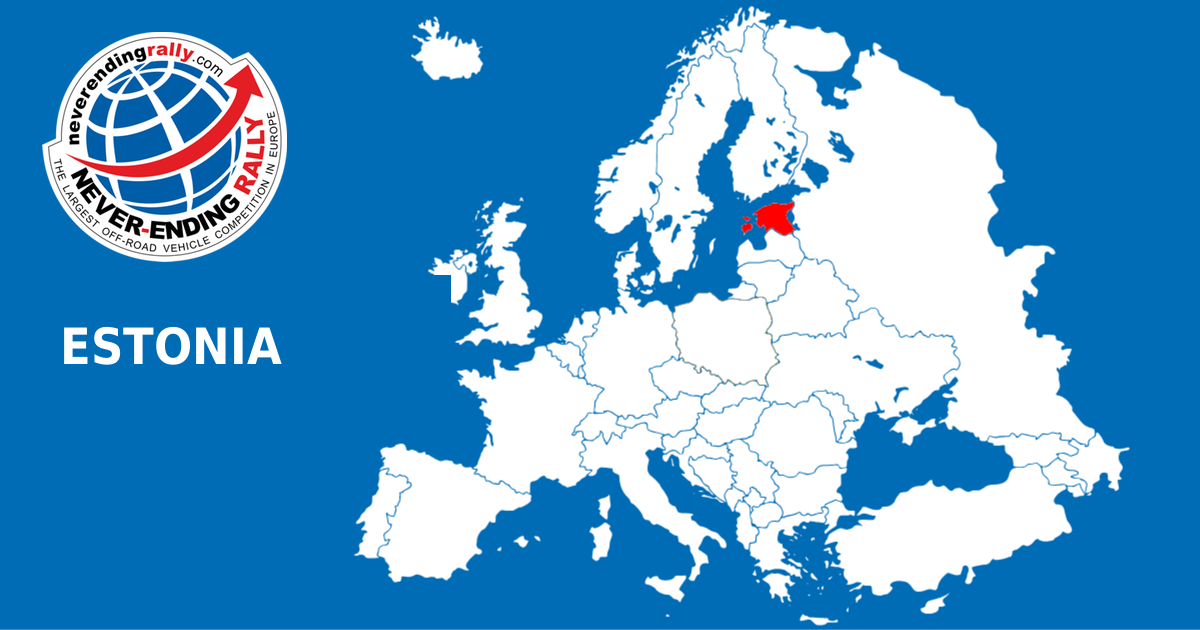 Mapa off-road: Estonia
